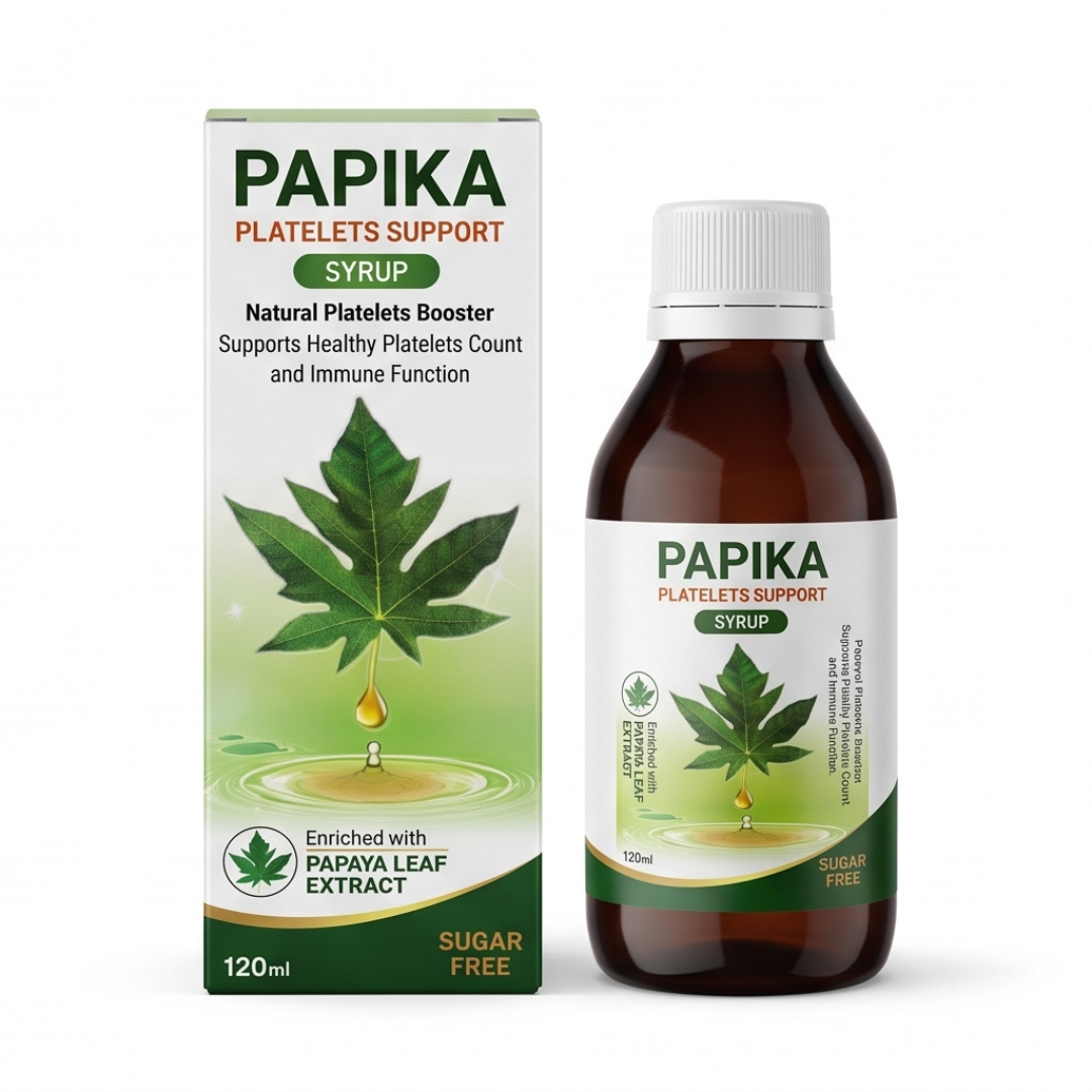 Papika Platelets Support Syrup – 120ml