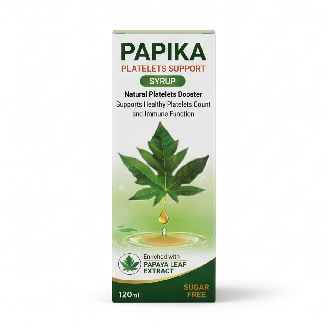 Papika Platelets Support Syrup – 120ml