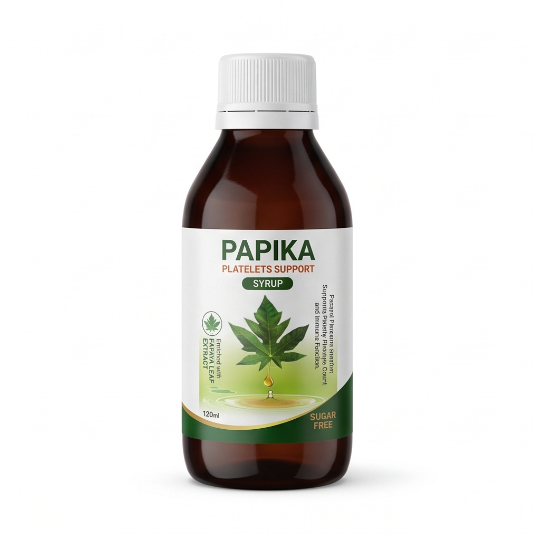 Papika Platelets Support Syrup – 120ml